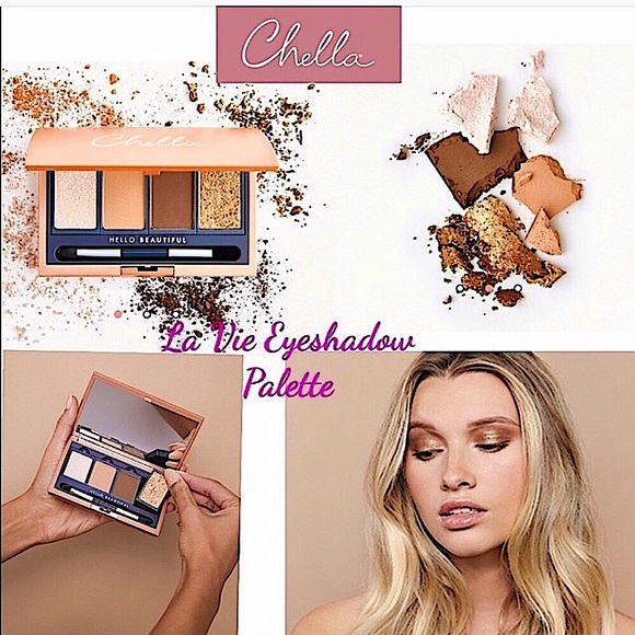 🆕🔥CHELLA LAVIE 2 MATTE/2 SHIMMER BEAUTIFUL 🎨 MIX&MATCH FOR GORGEOUS EYES NWT - Picture 4 of 10